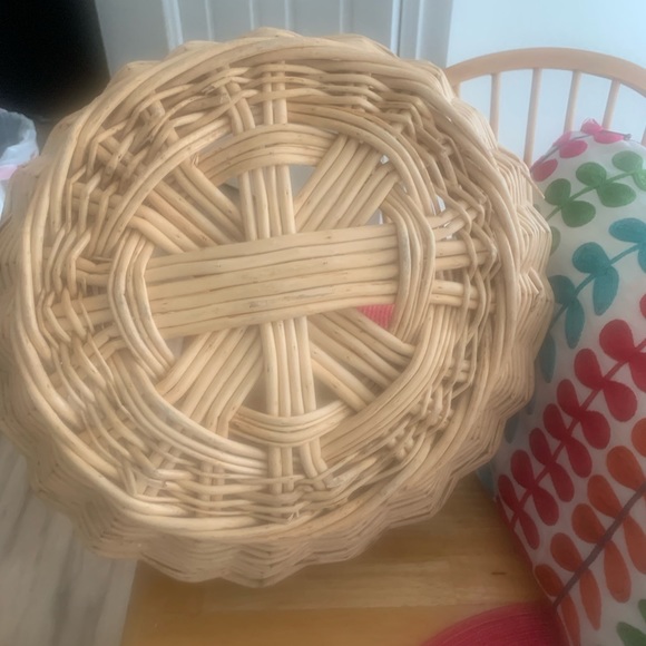 Decor basket. Sturdy and nice accent. - Picture 3 of 4
